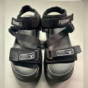Women Ventura Black Sandals Size 7/38 Great Condition